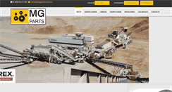 Desktop Screenshot of mgparts.com.mx