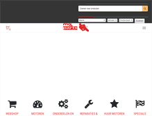 Tablet Screenshot of mgparts.nl